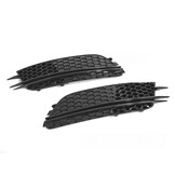 Mistlampkappen Glanzend Zwart geschikt voor Audi A6 C7 11-14