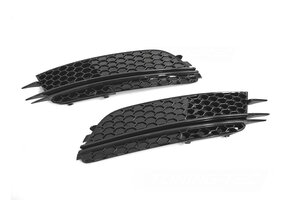 Mistlampkappen Glanzend Zwart geschikt voor Audi A6 C7 11-14