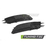 Mistlampkappen Glanzend Zwart geschikt voor Audi A6 C7 11-14