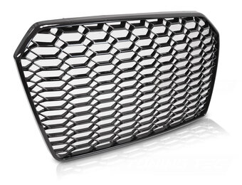 Grille Sport Glanzend Zwart Audi A6 C7 2014-2018