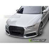 Grille Sport Glanzend Zwart geschikt voor Audi A6 C7 2014-2018