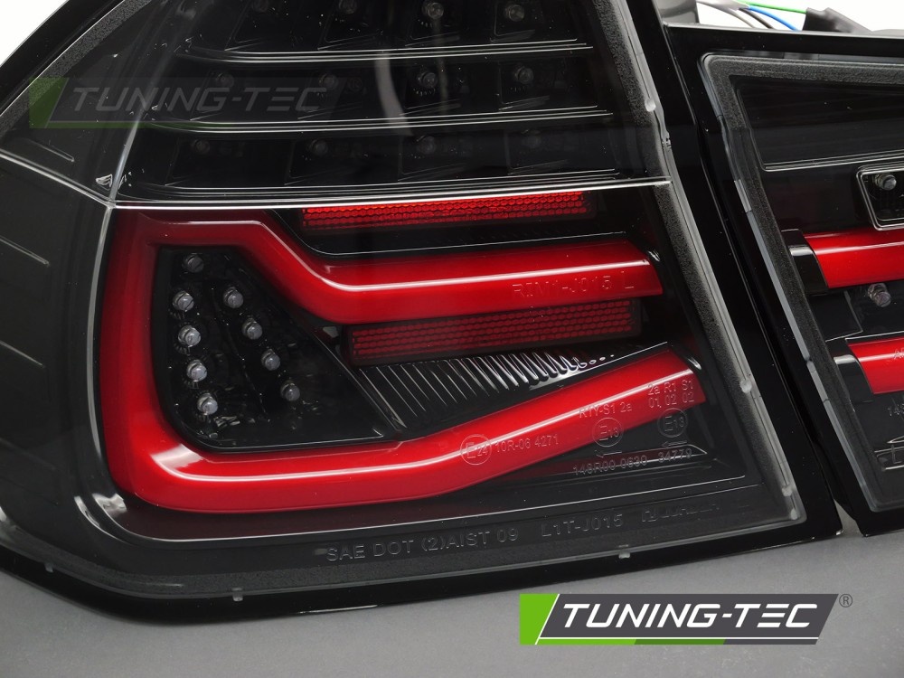 LED BAR Achterlichten Zwart Sequentieel Dynamisch voor BMW E90 (09-11)