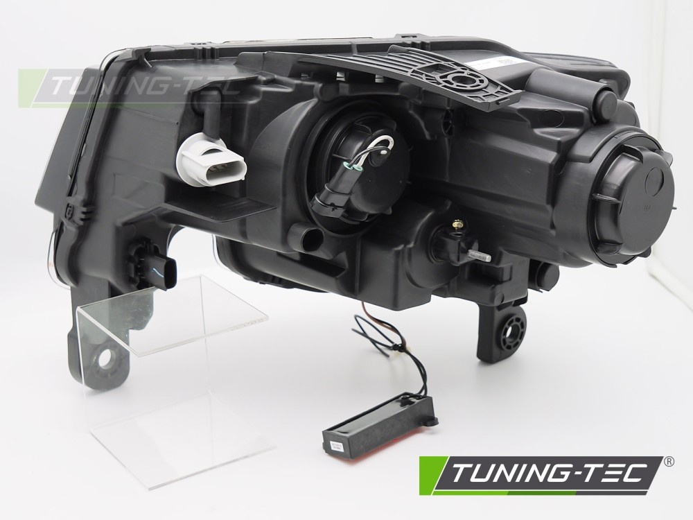 Koplampen Jeep Grand Cherokee 16-21 Tube Light Zwart