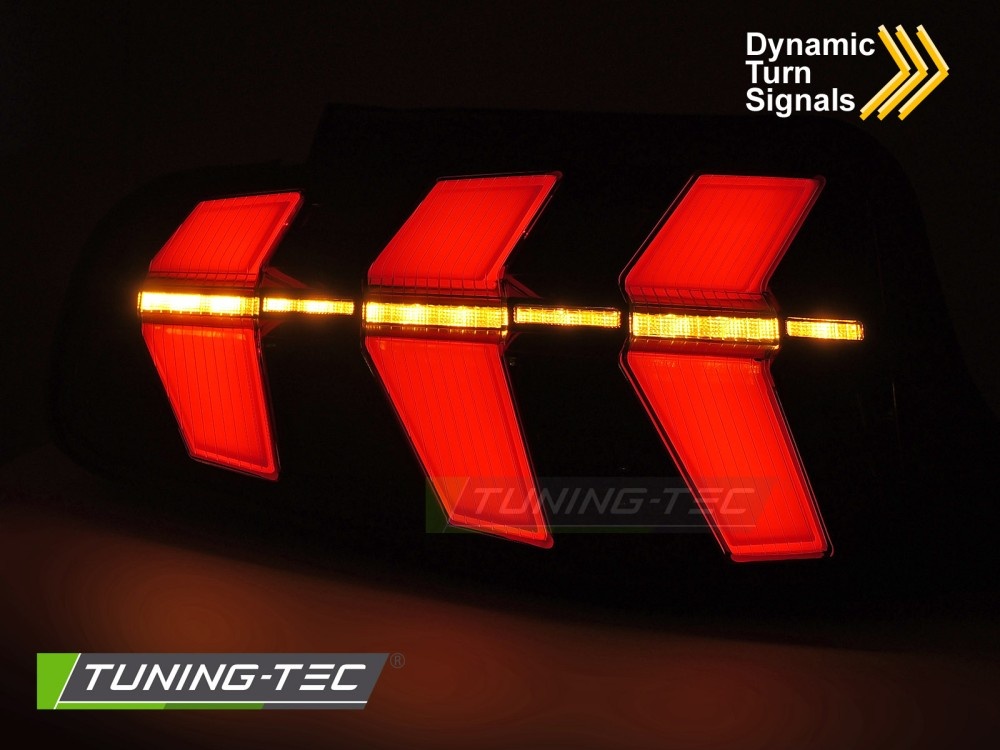 Achterlichten LED Zwart Dynamic Ford Mustang 2010-2013