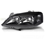 Koplamp zwart links TYC geschikt voor Opel Astra G (97-04)