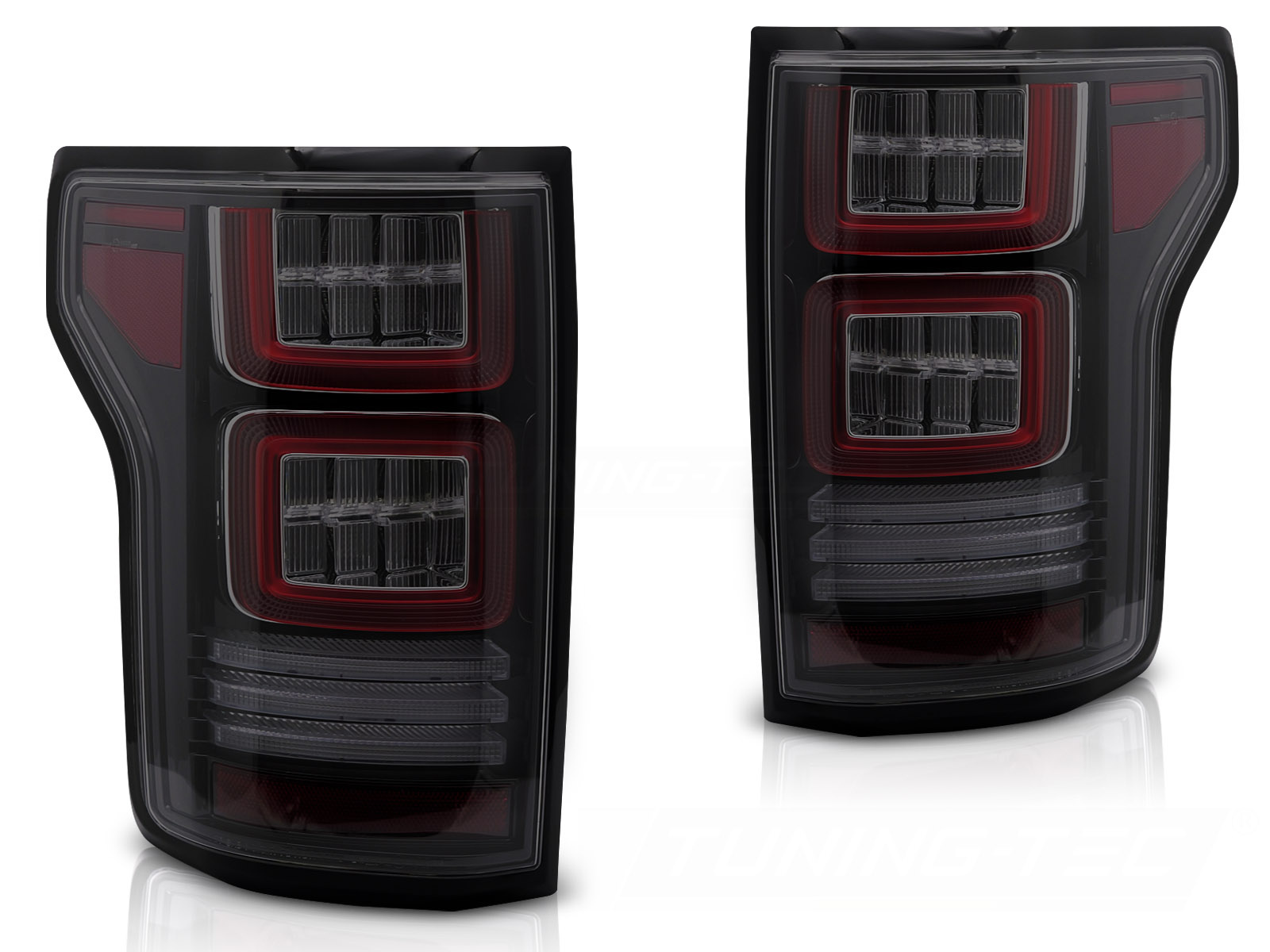 Achterlichten geschikt voor Ford F150 MK13 14-20 Smoke LED