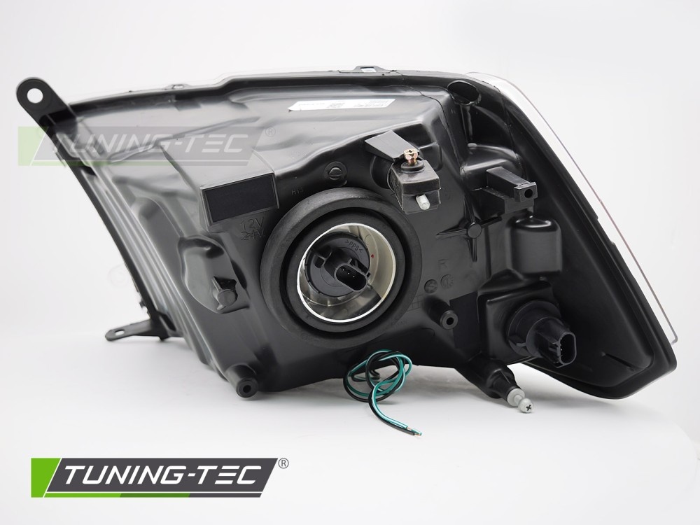 Koplampen Tube Light LED Chroom voor Dodge Ram 2009-2018