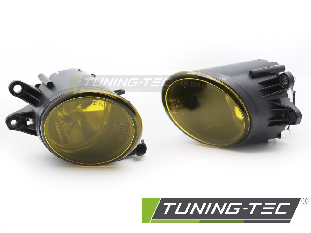 Mistlampen Geel geschikt voor AUDI A4 B6 (00-04) / B7 (04-08) & VOLVO C30 / S40