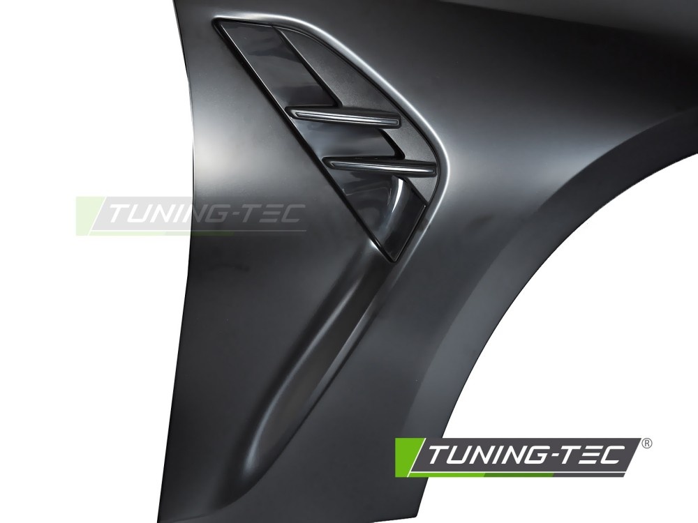 Spatborden Sport Stijl met Zijventilatie Zwart voor BMW G20 G21 (2019-2022)