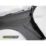 Spatborden Sport Stijl met Zijventilatie Zwart voor BMW G20 G21 (2019-2022)