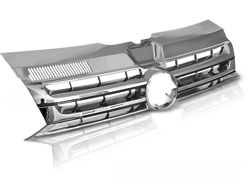 Grille Chroom-Zwart voor VW T5 10-15 Caravelle Multivan