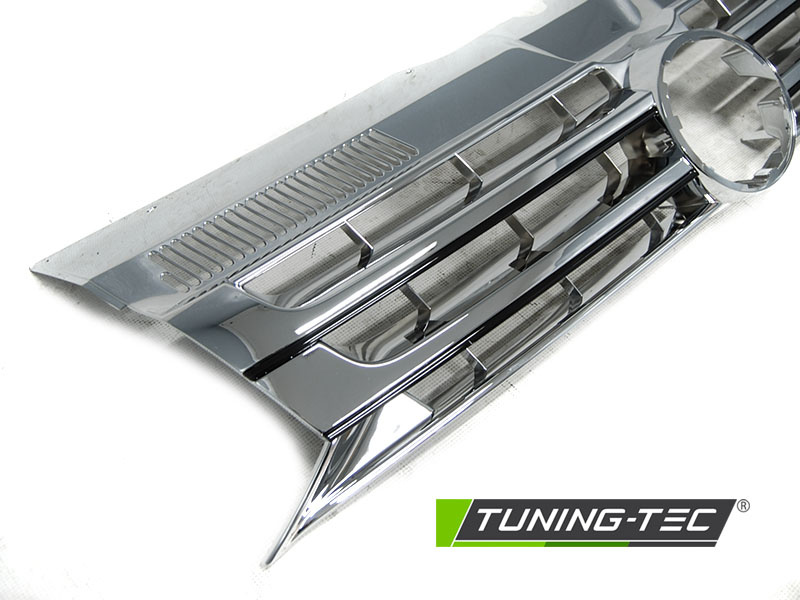 Grille Chroom-Zwart voor VW T5 10-15 Caravelle Multivan