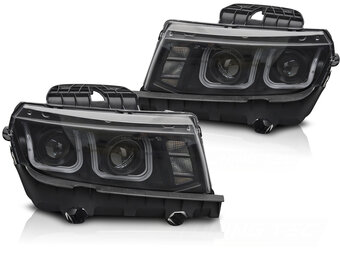 Koplampen Chevrolet Camaro 2013-2015 LED Zwart