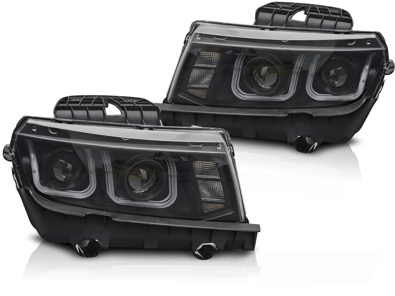 Koplampen Chevrolet Camaro 2013-2015 LED Zwart