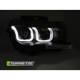 Koplampen Chevrolet Camaro 2013-2015 LED Zwart