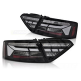 Achterlichten LED BAR Zwart Dynamisch Audi A5 11-16