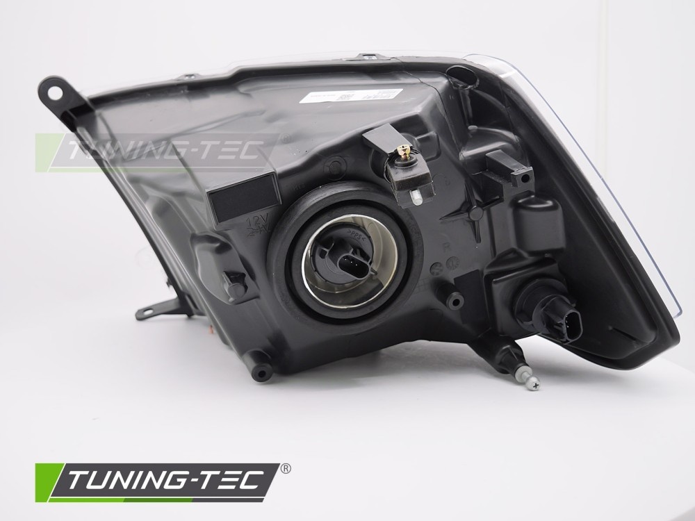 Koplampen DODGE RAM 09-18 LED Tube Light Zwart