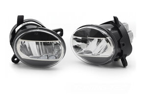 LED Mistlampen Zwart Helder geschikt voor Audi A4 B8, A6 C6, Q5