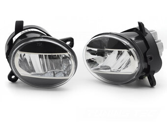 LED Mistlampen Zwart Helder voor Audi A4 B8, A6 C6, Q5