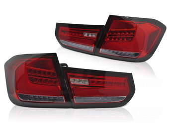 Achterlichten LED BAR Rood Dynamisch Knipperlicht BMW F30 (2011-2015)