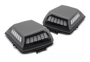 LED Zijknipperlichten Zwart Dynamisch geschikt voor Mercedes G-Klasse W464