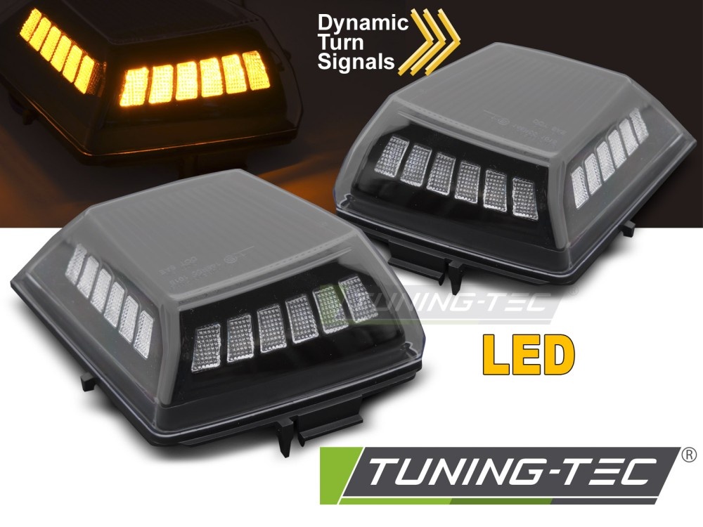 LED Zijknipperlichten Zwart Dynamisch voor Mercedes G-Klasse W464