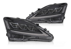 Koplampen Full LED Lexus IS 06-13 Zwart