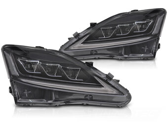 Koplampen Full LED Lexus IS 06-13 Zwart