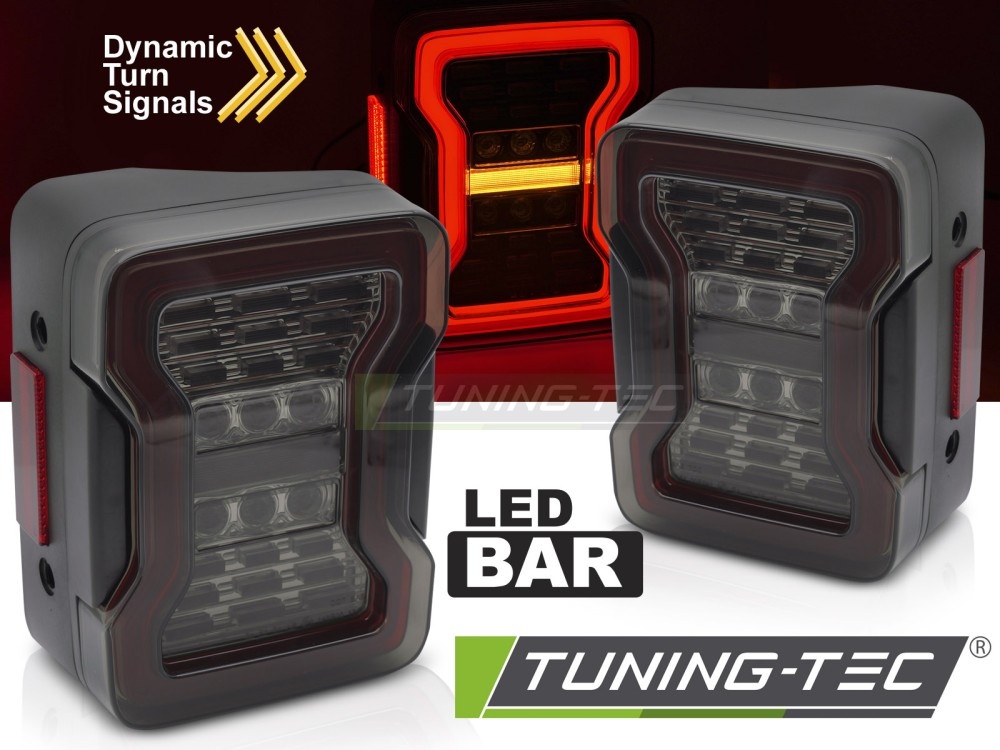 LED Achterlichten Smoke Jeep Wrangler JK 2007-2018