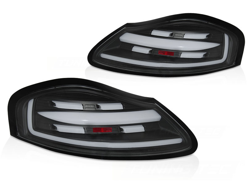 Zwarte Sequentiële LED BAR Achterlichten voor Porsche Boxster 986 (96-04)