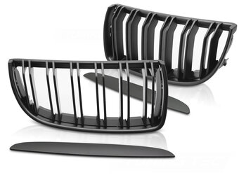 Grille Sport Mat Zwart voor BMW E90 E91 (2005-2008)