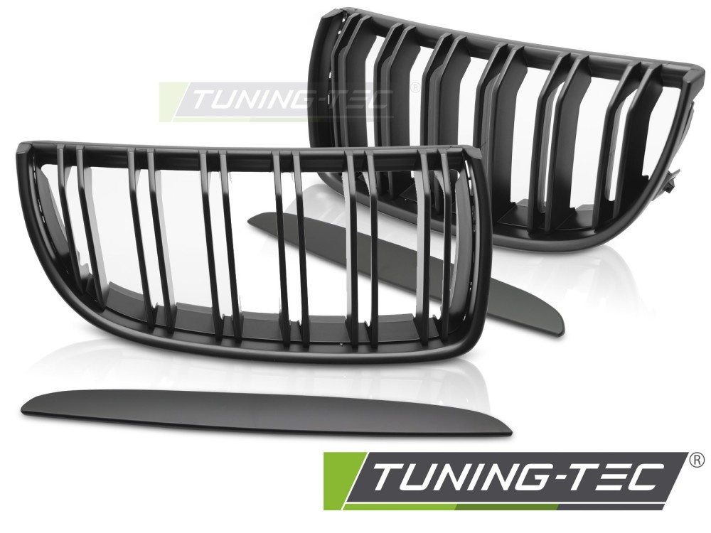 Grille Sport Mat Zwart voor BMW E90 E91 (2005-2008)