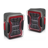 Achterlichten LED Zwart voor Jeep Wrangler JK 07-18