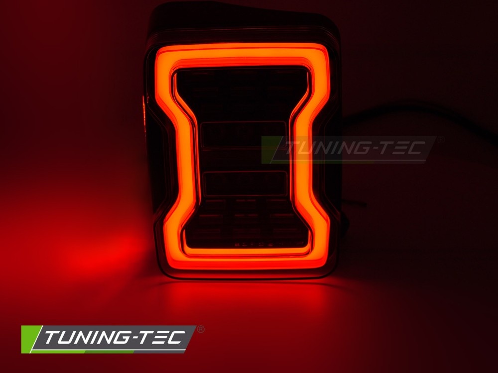 Achterlichten LED Zwart voor Jeep Wrangler JK 07-18