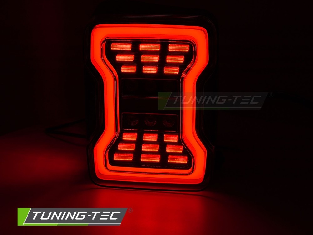 Achterlichten LED Zwart voor Jeep Wrangler JK 07-18