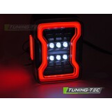 Achterlichten LED Zwart voor Jeep Wrangler JK 07-18