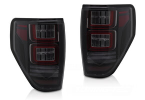 Achterlichten geschikt voor Ford F150 08-14 Smoke LED Dynamisch Knipperlicht