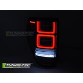 Achterlichten geschikt voor Ford F150 08-14 Smoke LED Dynamisch Knipperlicht