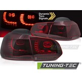 LED Achterlichten Rood Smoke Dynamisch VW Golf 6 08-13