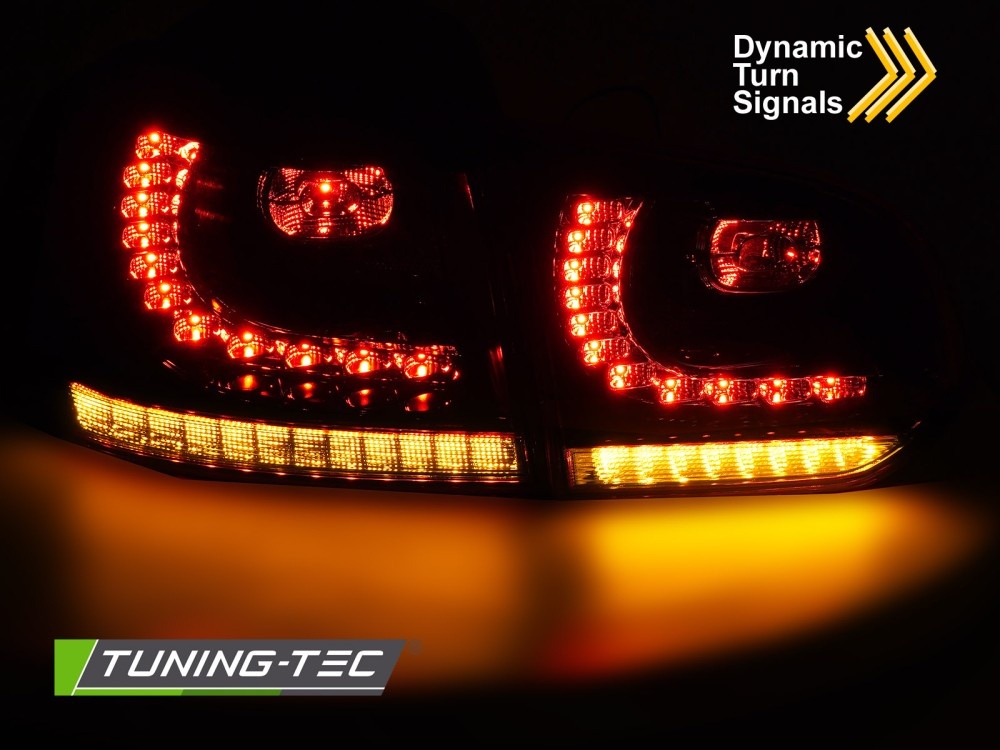 LED Achterlichten Rood Smoke Dynamisch VW Golf 6 08-13