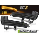 Spiegelknipperlichten LED Dynamisch Smoke voor SKODA SUPERB III (15-18)