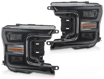 LED Koplampen Zwart DRL Dynamisch Ford F150 MK13 (2017-2020)