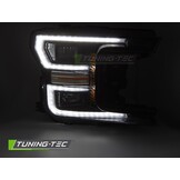 LED Koplampen Zwart DRL Dynamisch geschikt voor Ford F150 MK13 (2017-2020)