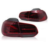 LED Achterlichten Rood LED OLED voor VW Golf 6 (08-13)