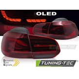 LED Achterlichten Rood LED OLED voor VW Golf 6 (08-13)