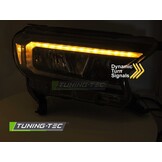 LED Koplampen Zwart geschikt voor FORD RANGER V 16-22