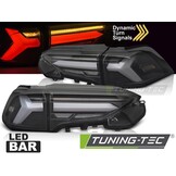 Achterlichten Toyota RAV4 19- LED BAR Zwart Dynamische Knipperlichten