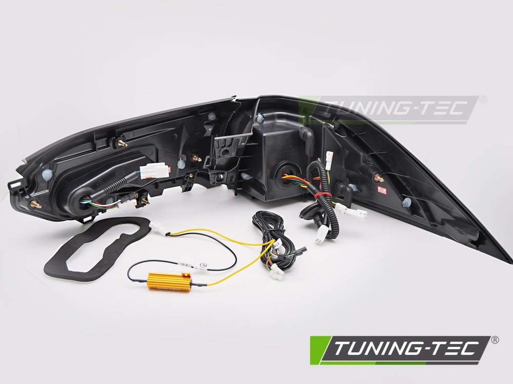 Achterlichten Toyota RAV4 19- LED BAR Zwart Dynamische Knipperlichten