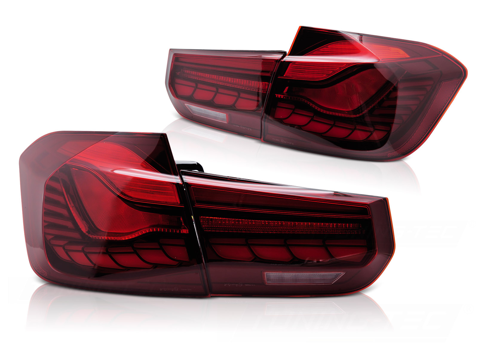OLED Achterlichten Rood voor BMW F30 Limousine 2011-2018