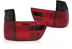 Achterlichten LED Rood Rook geschikt voor BMW X5 E53 (99-03)